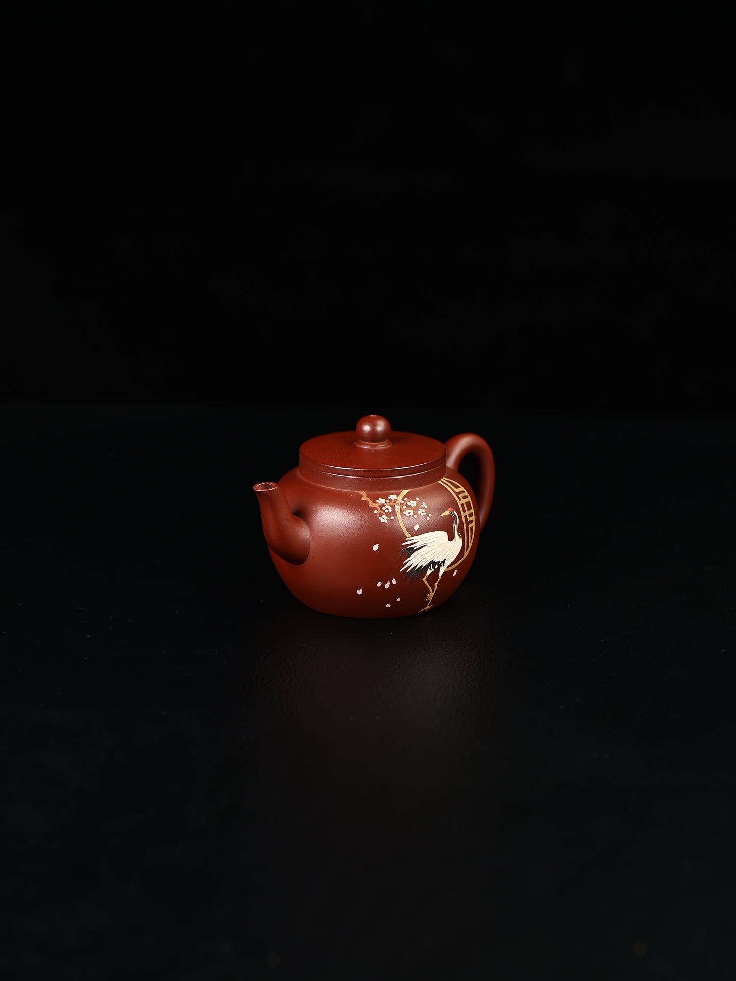 摹|行有恆堂款·平蓋蓮子 紅皮龍 180cc