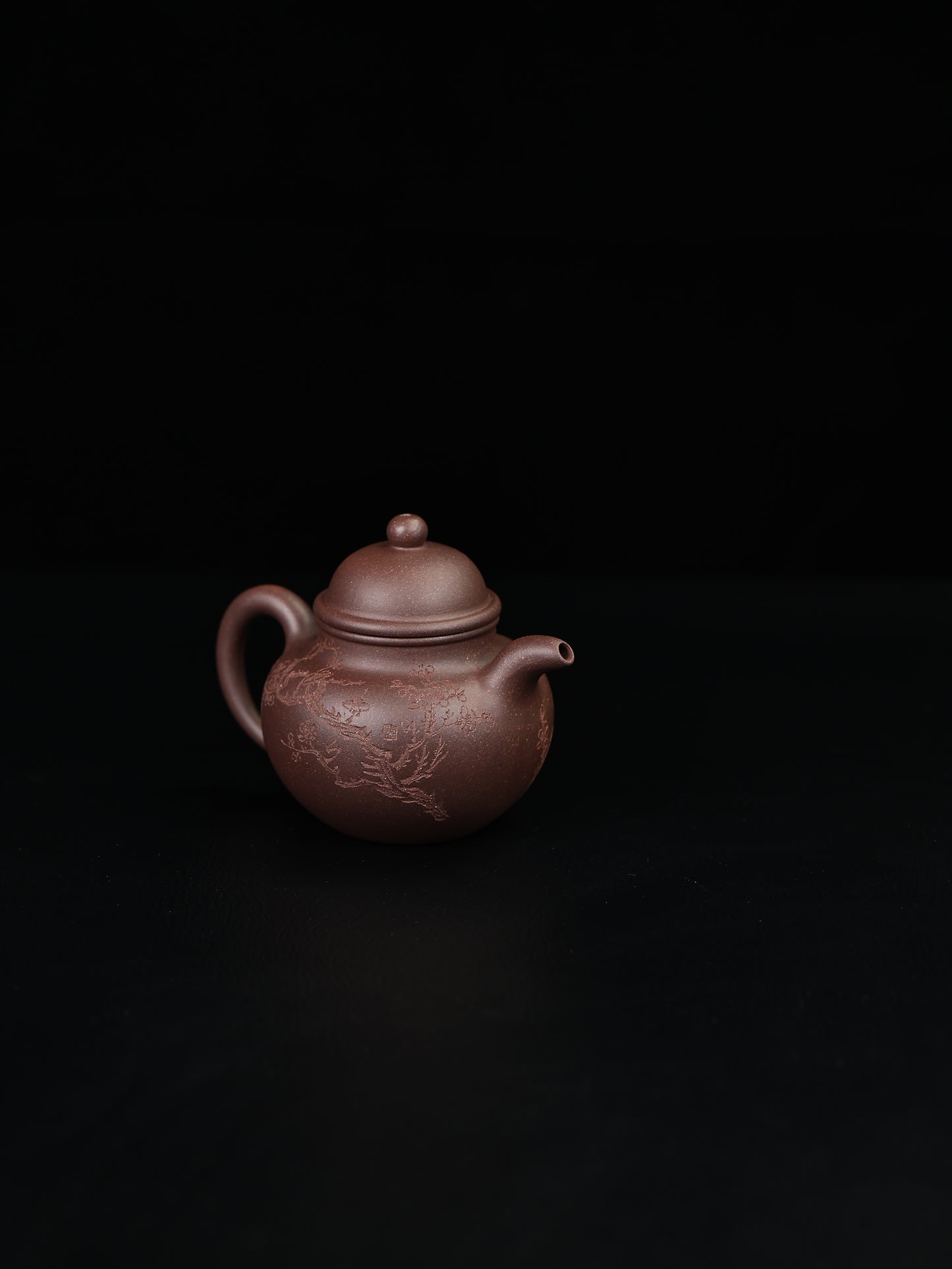 壽珍掇球 老塊紫泥 170cc