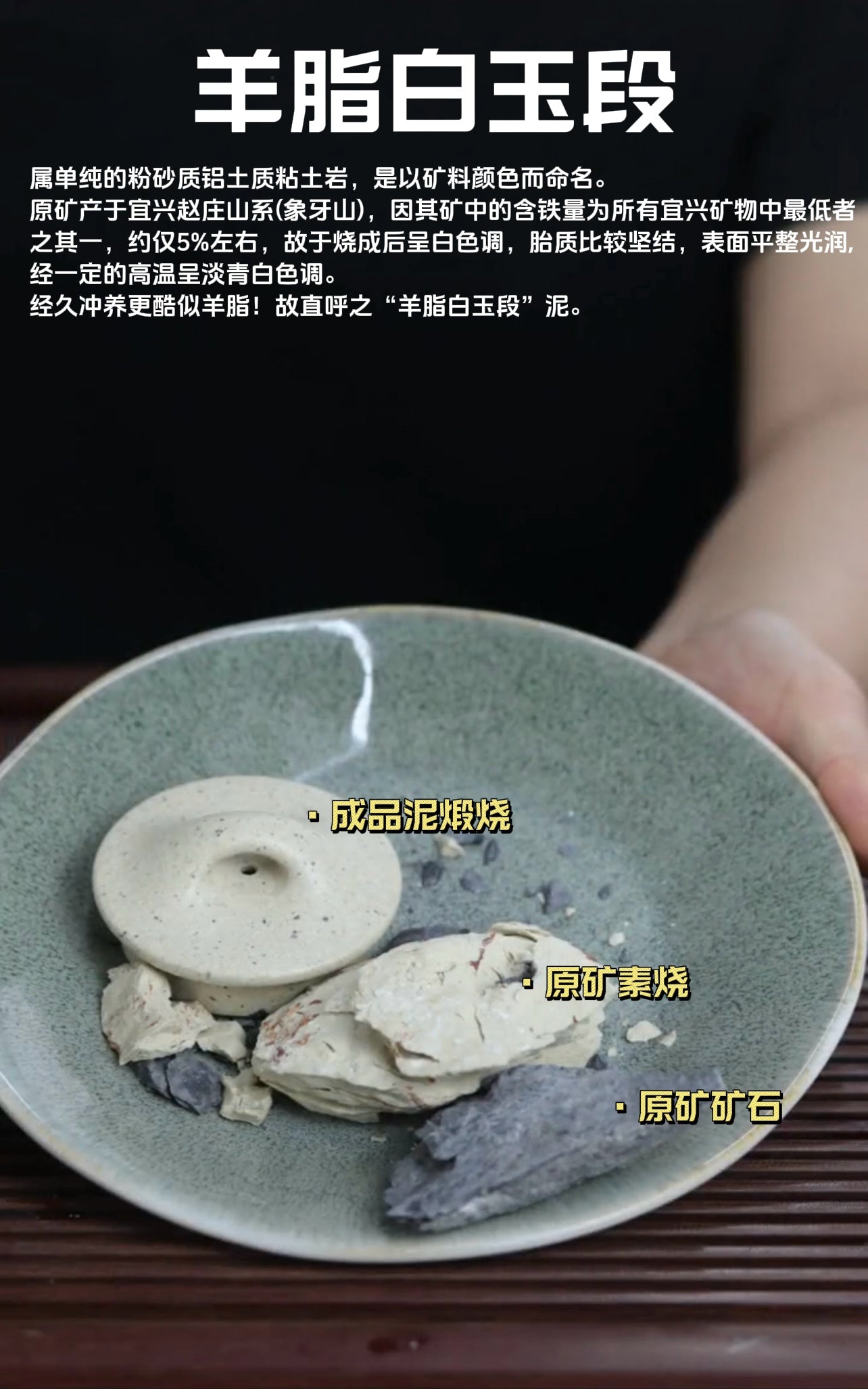 秦權 羊脂白玉段 110cc