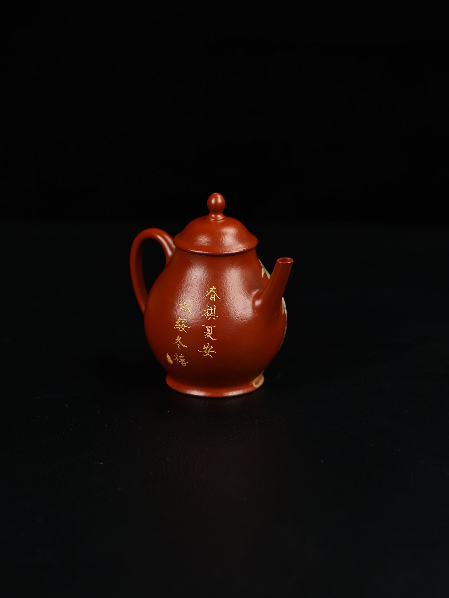 高潘壺 朱泥大紅袍制 140cc