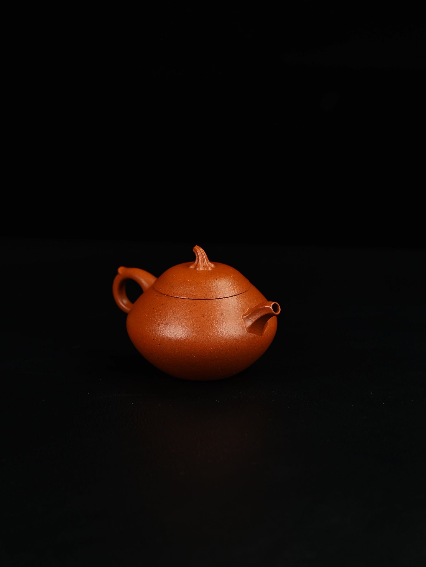 瓜棱 野山紅泥制 150cc