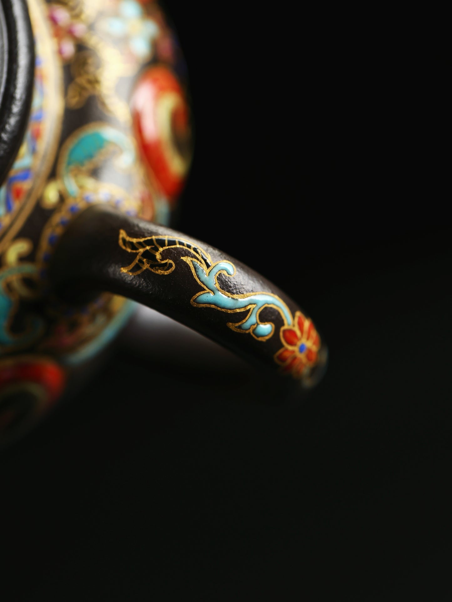 仿古如意 朱泥捂灰燒製 150cc