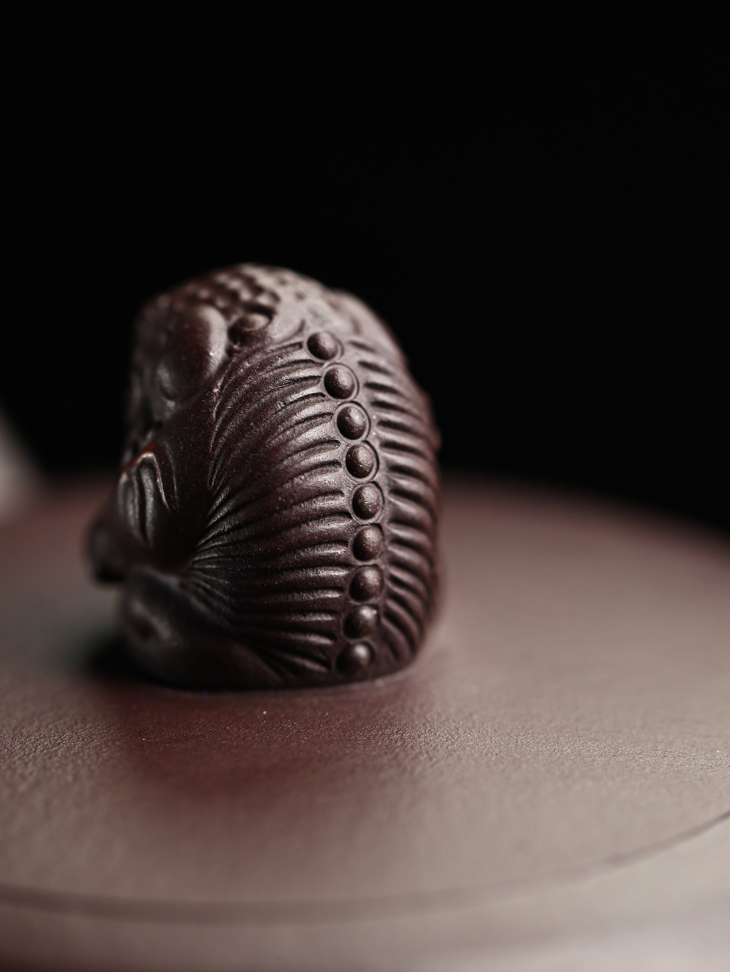 全手工醒獅鑼鼓 紫泥 300cc