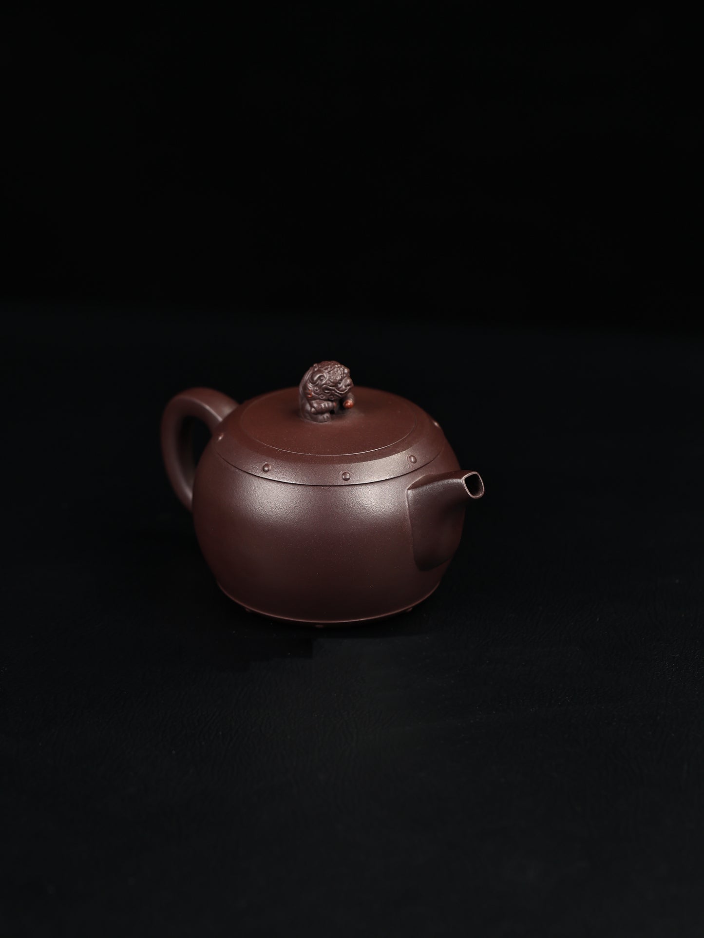 全手工醒獅鑼鼓 紫泥 300cc