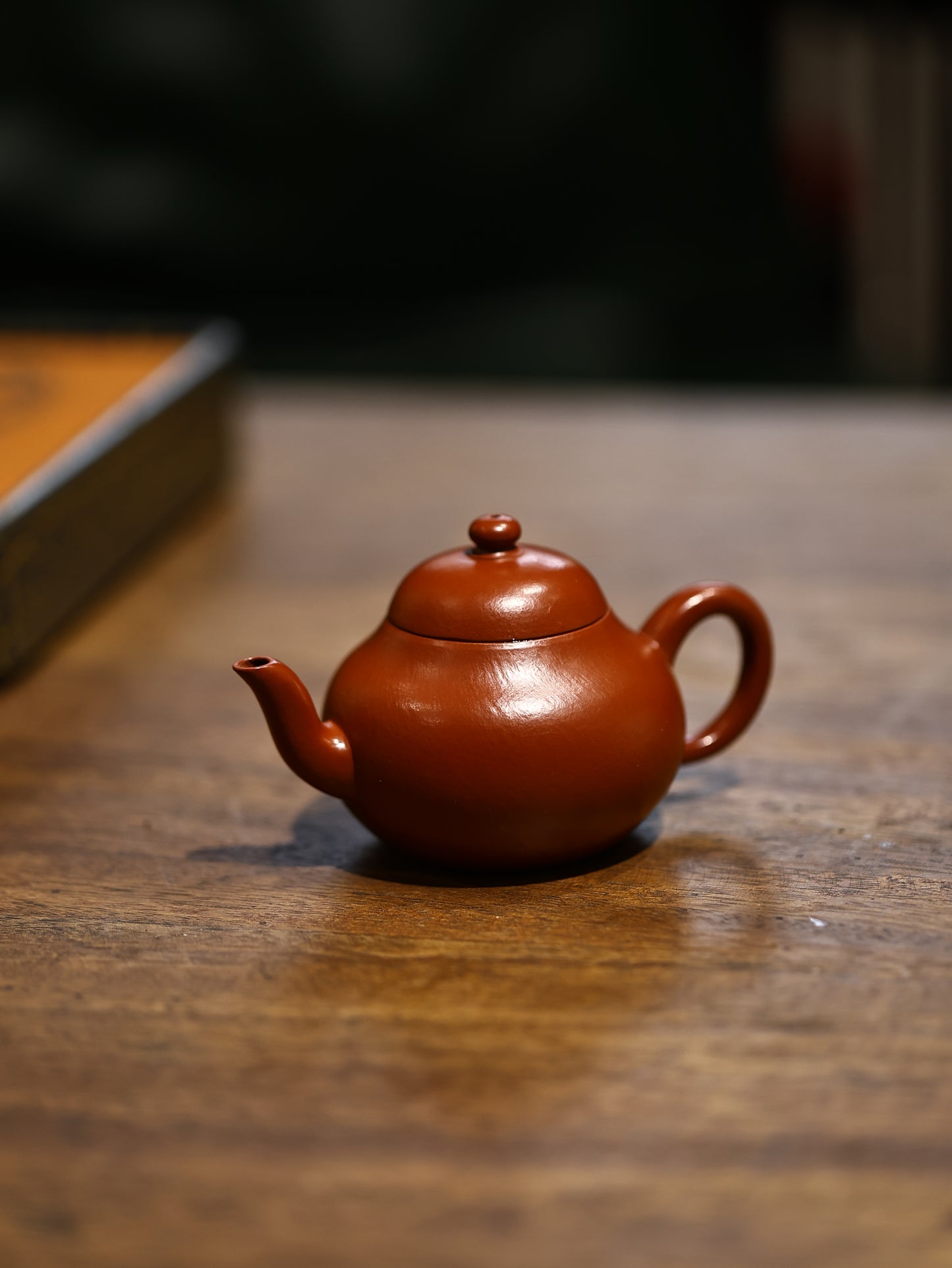 全手工梨壺 朱泥大紅袍 140cc